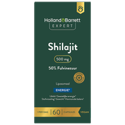Holland & Barrett Expert Shilajit 500mg 50% Fulvinezuur Liposomaal - 60 capsules