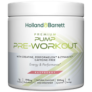 Holland & Barrett Premium Pump Pre-Workout Raspberry - 300 g