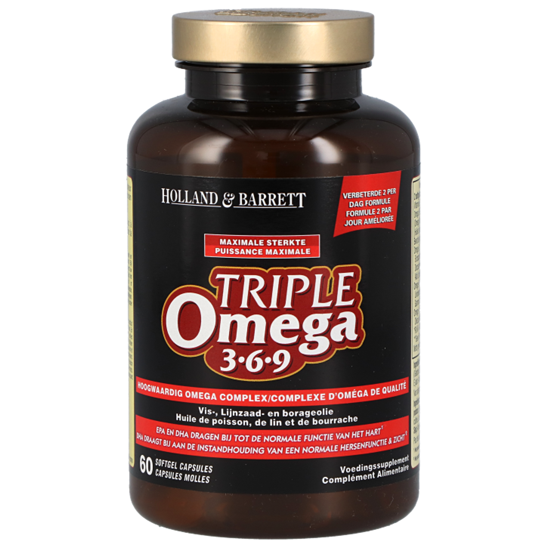 Triple Omega 369 1200mg kopen bij Holland & Barrett