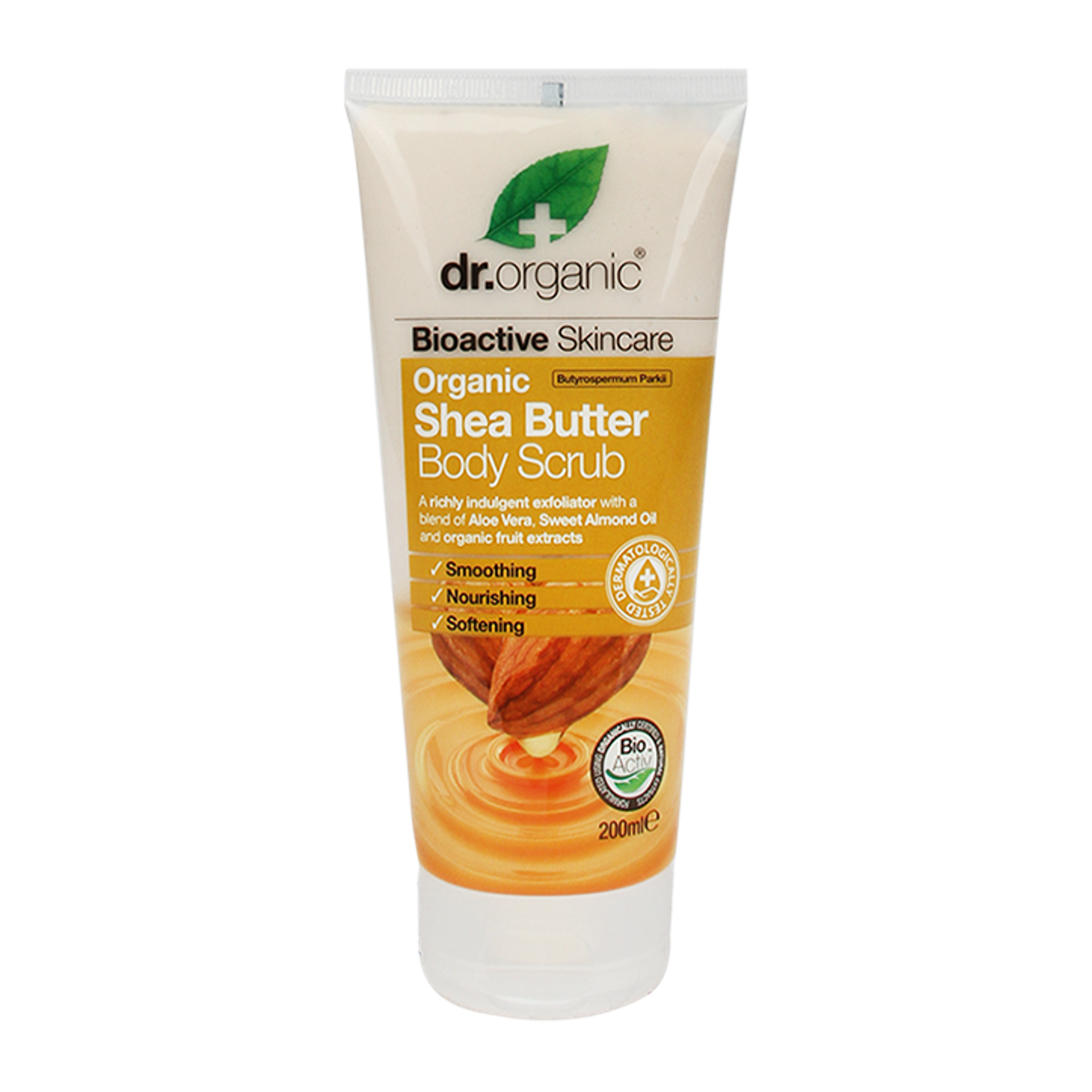 Dr. Organic Shea Butter Body Scrub kopen bij Holland & Barrett
