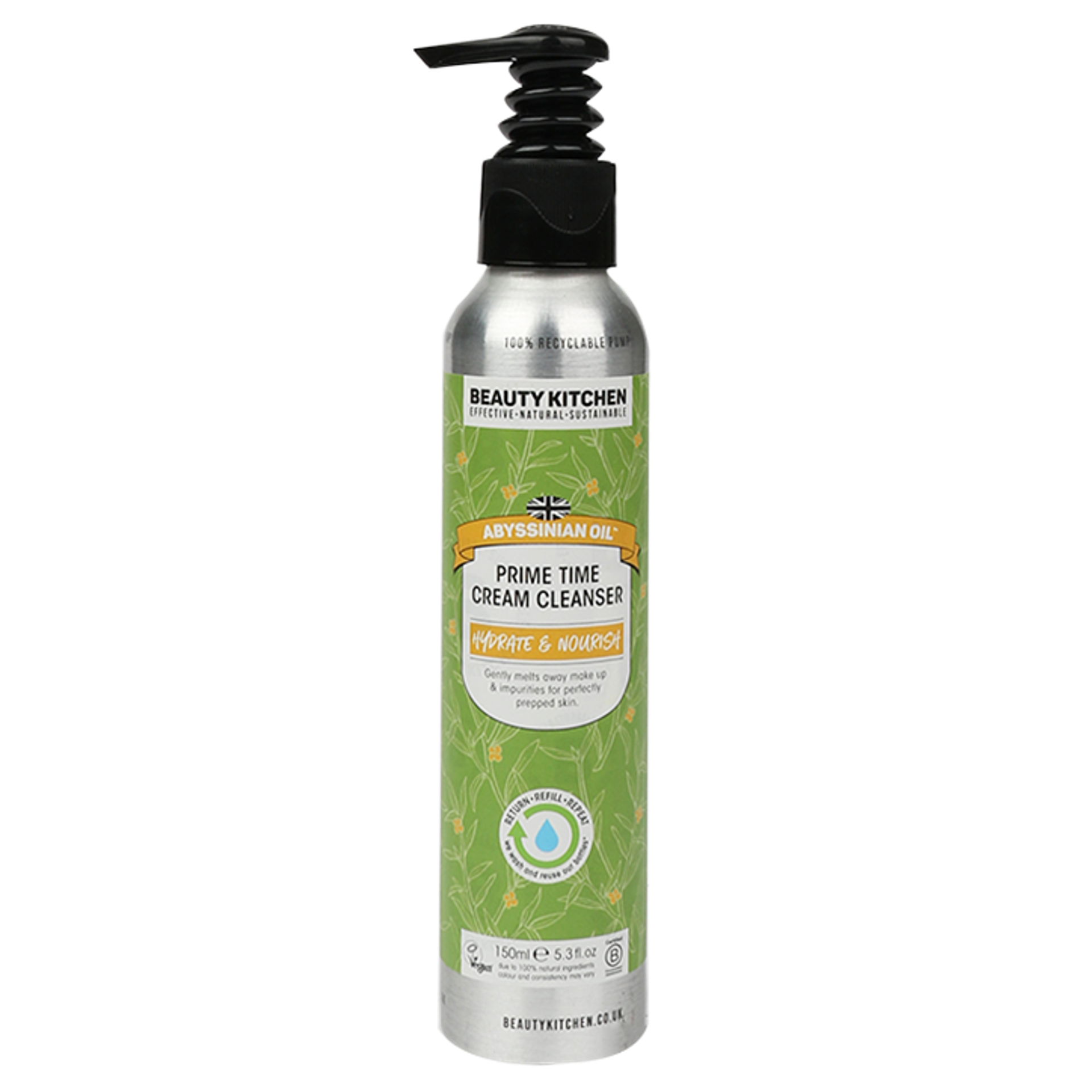 Beauty Kitchen Abyssinian Oil Prime Time Cream Cleanser  