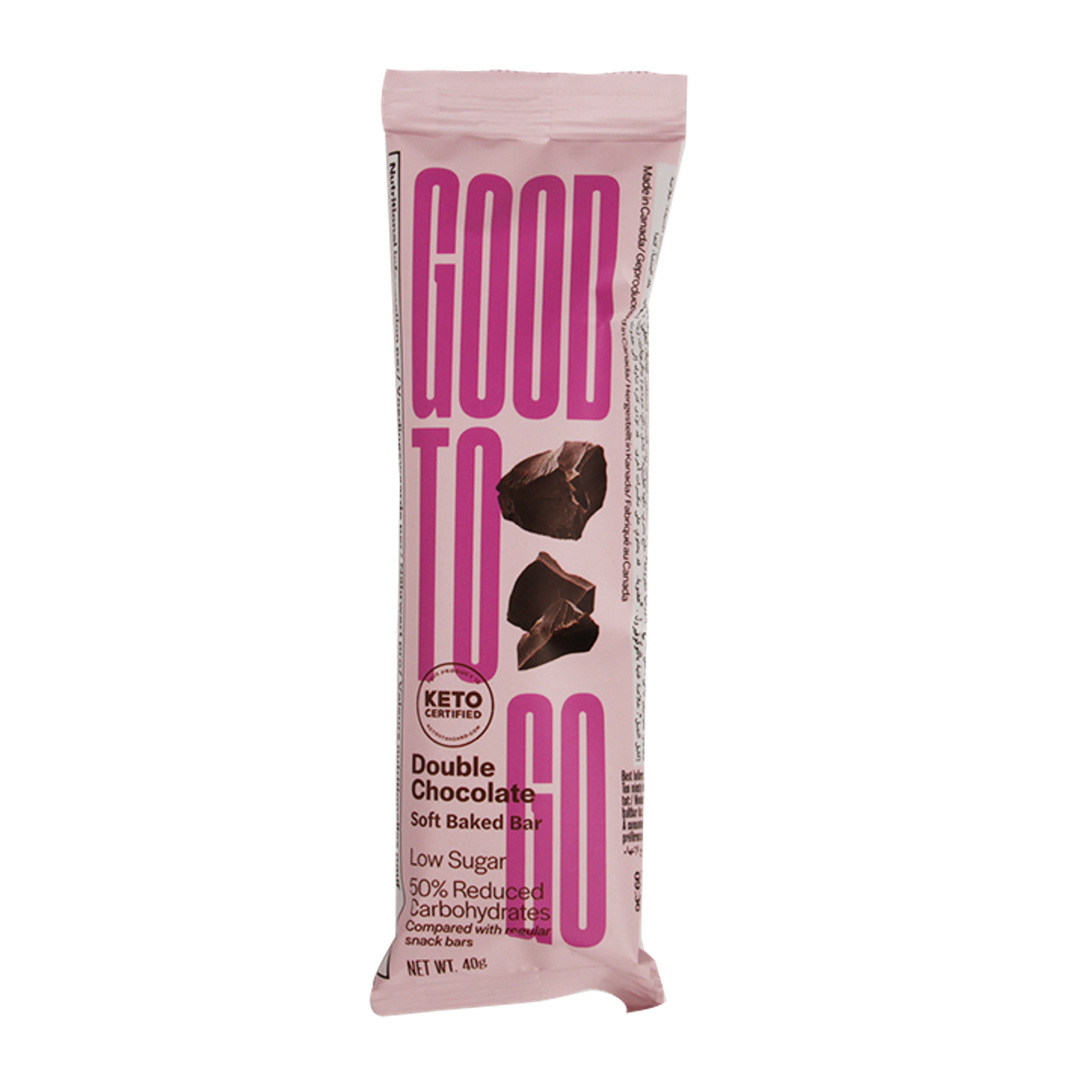 Good To Go Double Chocolate Keto Bar Chocolade Holland & Barrett België