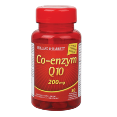 Holland & Barrett Co-Enzym Q10, 200mg (30 Capsules)