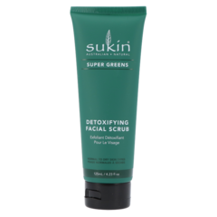 Sukin Super Greens Detoxifying Facial Scrub - 125ml