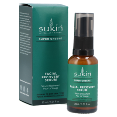 Sukin Super Greens Facial Recovery Serum - 30ml