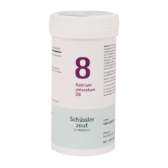 Schüssler Zout 8 Natrium Chloratum D6 (400 Tabletten)