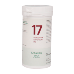 Schüssler Zout 17 Manganum Sulfuricum D6 (400 Tabletten)