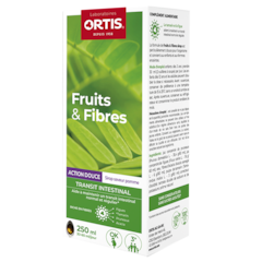 Ortis Fruits & Fibres Transit intestinal Fonction modérée solution buvable