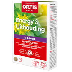 Ortis Énergie & Endurance (36 Comprimés)