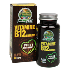 Garden Of Life Raw Vitamine B12 Energie (60 Capsules)
