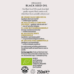 Afbeelding 2 voor Black Seed Oil BIO - 250ml