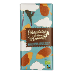 Chocolates From Heaven Chocolat Crémeux aux Amandles Caramélisées Bio