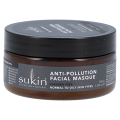 Sukin Oil Balancing + Charcoal Masque facial anti-pollution - 50ml