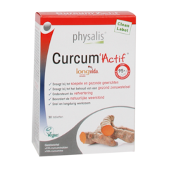 Physalis Curcum' Actif - 30 tabletten