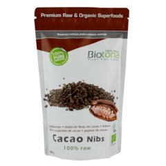 Biotona 100% Raw Cacao Nibs Bio - 200g