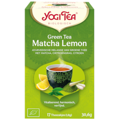 Yogi Tea Green Tea Matcha Lemon Bio (17 Theezakjes)
