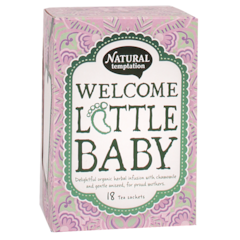 Natural Temptation 'Welcome Little Baby' - 18 sachets de thé