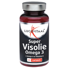 Lucovitaal Super Visolie Omega 3-6 - 60 capsules