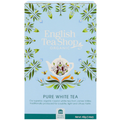 English Tea Shop Thé Blanc Pur Bio - 20 sachets