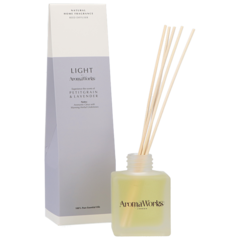 AromaWorks Light Range Reed Diffuser Petitgrain & Lavender - 100ml