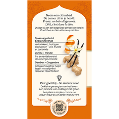 Afbeelding 3 voor Ginger Orange With Vanilla BIO - 17 theezakjes