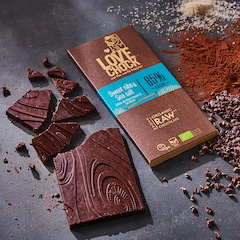 Lovechock Éclats de Fêves Douces et Sel Marin 85% Cacao - 70g
