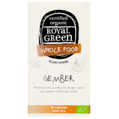 Royal Green Gember Bio, 335mg (60 Capsules)