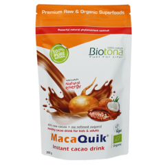 Biotona MacaQuick Boisson instantanée au cacao Bio (200 g)