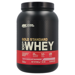 Gold Standard 100% Whey Chocolat Blanc Framboise - 900g