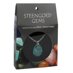 Steengoed Gemstone Hanger Turquoise