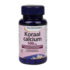 Holland & Barrett Koraal Calcium, 500mg (60 Capsules)