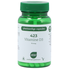AOV 423 Vitamine D3, 75mcg (90 Capsules)
