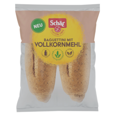 Afbeelding 1 voor Baguettini met Volkorenmeel Glutenvrij - 150g