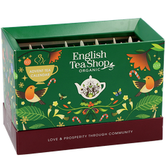 Afbeelding 4 voor English Tea Shop Advent Calendar Green Mini - 25 theezakjes