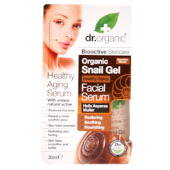 Sérum anti-âge pour le visage Dr. Organic au Gel d'escargot 30 ml