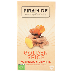 Afbeelding 1 voor Golden Spice Kurkuma & Gember - 20 theezakjes