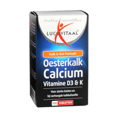 Lucovitaal Oesterkalk Calcium (100 Tabletten)