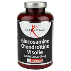 Lucovitaal Glucosamine Chondroitine Visolie (150 Capsules)