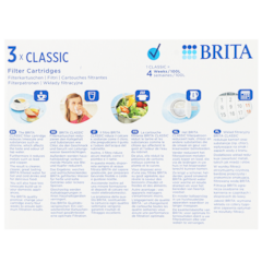 BRITA Waterfilterpatroon Classic Filters - 3 filters