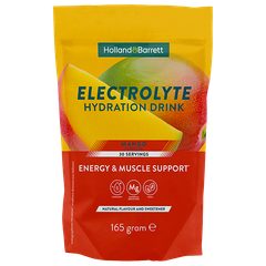 Afbeelding 1 voor Elektrolyten Hydration Drink Mango - 165g (30 porties)