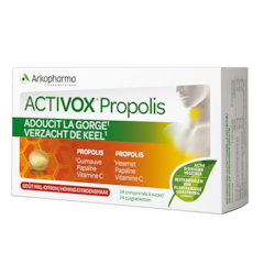 Arkopharma ACTIVOX® Propolis - 24 keelpastilles