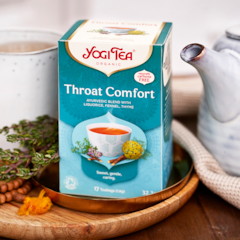 Yogi Tea Throat Comfort Bio - 17 theezakjes