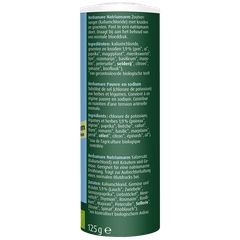 Afbeelding 3 voor Herbamare Zoutvervanger Natriumarm - 125g