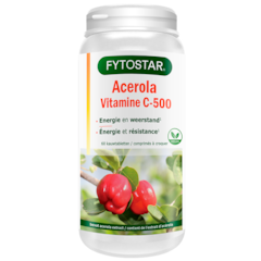 Fytostar Acérola 500 Comprimés de vitamine C