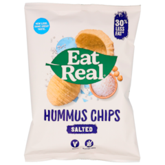 Eat Real Chips d'houmous au sel de mer 45 g