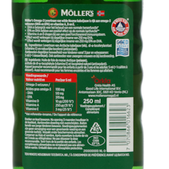 Möller's Omega-3 Levertraan Naturel - 250 ml