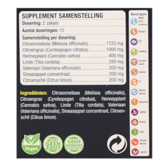 CBD Hennep Thee (20 Theezakjes)