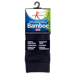 Lucovitaal Bamboe Sokken Blauw 39-42