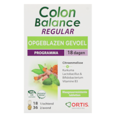 Ortis Colon Balance Opgeblazen Gevoel (54 Tabletten)