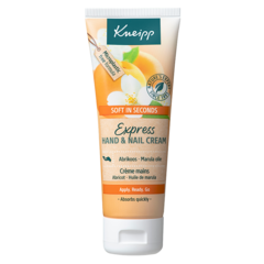 Kneipp Crème pour les mains et cuticules express lait d'abricot et huile de marula - 75ml